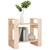 vidaXL Book Cabinet Natural Wood Solid Pine Wood Small Book Cabinet..! 4 thumbnail
