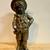 Antique Cast Iron Mantle Clock Topper 8 1 thumbnail