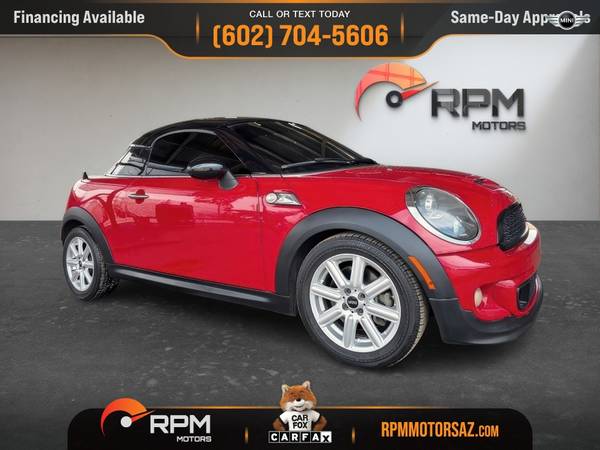 2013 Mini Cooper Coupe S *LEMON LAW BUYBACK* FOR ONLY $114/mo! 1