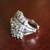 Ladies Old-Fashioned Wedding Ring - White Gold/2 Carats of Diamonds 6 thumbnail