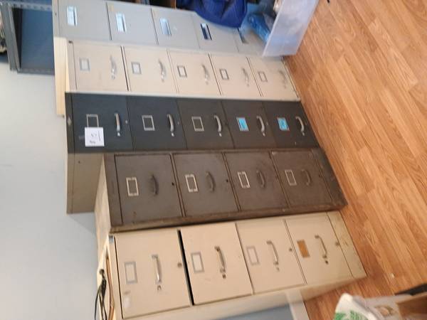 File Cabinets - 4 and 5 drawer vertical 1