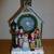 Vintage Christmas Lighted Musical Table Clock 1 thumbnail