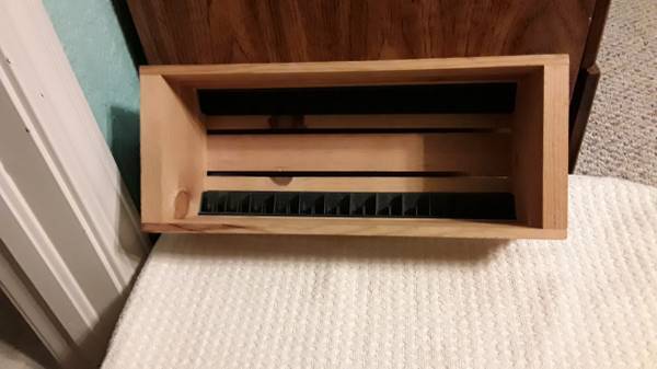 Vintage 80's Salem Cigarettes Fresh Gear Wooden CD Carry Case - $15 (Moore)63471296106753122