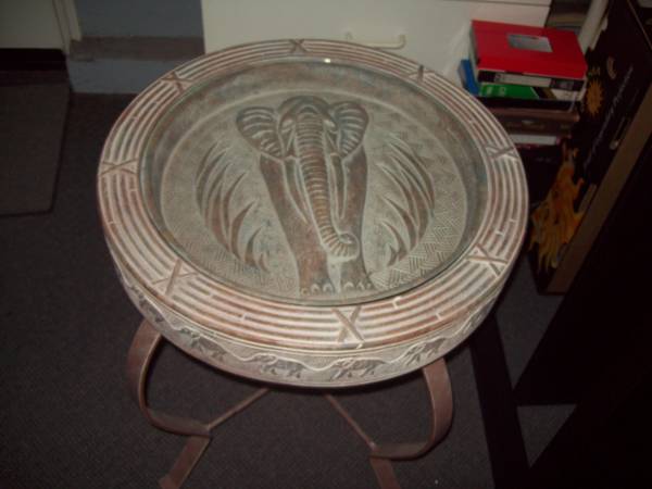 Elephant Accent Table 1