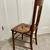 Vintage Solid Oak Cane Seat Chair - Heavy Duty Great Shape! 15 thumbnail