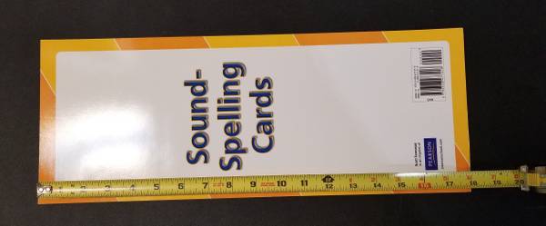 Sound Spelling Cards, Homeschool, Phonics 1