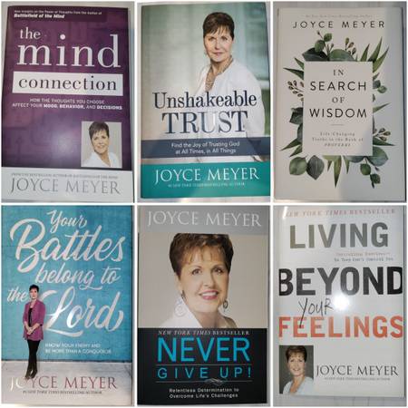 Joyce Meyer Book Lot 1