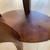 Really nice dark solid wood oval end table 8 thumbnail