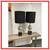 Maison Barbier Style Chrome + Marble Table Lamps, Pair 3 thumbnail