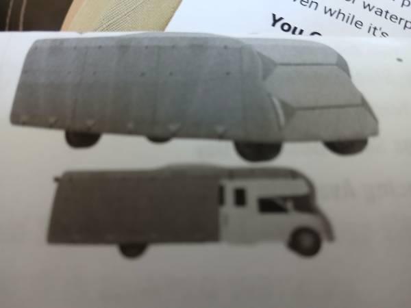 RV Cover for Class C Motorhome 1