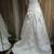 JIM HJELM Off Shoulder White Silk Wedding Gown, Sz 10 4 thumbnail