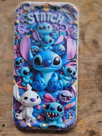 Stitch phone case 1