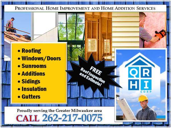 30% OFF - SIDING/WINDOW REPLACEMENT-FREE ESTIMATES ☎☎☎ (262) 217-0075 1