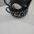 Harrods Westie Tea for One Set 3 Pc Stackable Ceramic Black White & Gold 1 thumbnail