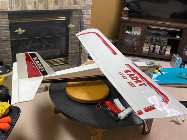 RC Airplane set up 1