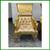 Homey Design Opulent Lion Head + Winged Arm Chairs, Pair 3 thumbnail