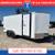 2025 Interstate 7 X 16 Patriot VNose Cargo Trailer White 1 thumbnail
