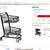 Clean Medium Size Blue Painted Steel 2-Basket Shopping Carts - 2 avai 2 thumbnail