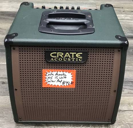 Crate Acoustic CA15 15 Watt Guitar Amp 1