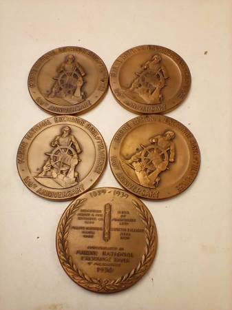 Vintage paper weights,brass 1