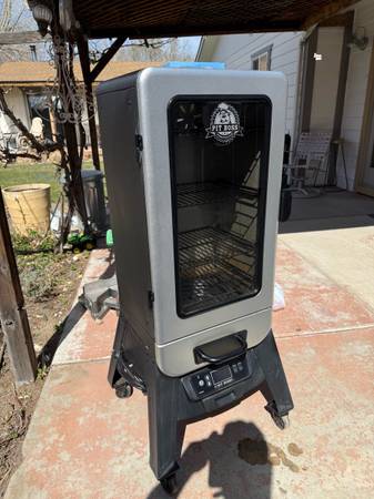 Smoker, Pit Boss 3-series digital vertical smoker. 1