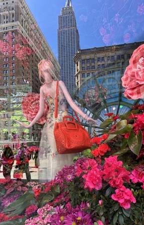 Melie Bianco RED Laser-Cut Tote Bag 1