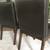 Two Matching Black Accent Chairs 9 thumbnail