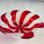 murano glass candy cane hand made bowl 6” 2 thumbnail