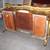 Ornate antique gold leaf coffee table with (5) drawers. Solid wood. 5 thumbnail