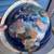 Vintage Floor Globe with Brass Stand 5 thumbnail