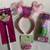 GIRLS Birthday PARTY FAVORS Visors WAND Bopper Invites 100+ PINK Red 2 thumbnail