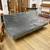 CB2 Grey Sleeper Sofa with Grey Washable Cover 6 thumbnail