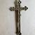 ANTIQUE BRASS CRUCIFIX 2 thumbnail