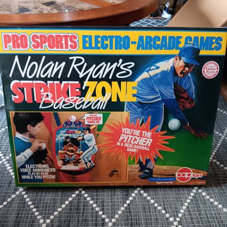 Nolan Ryan Autographed limited edition baseball game 1