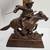 Winchester Rifle Cast Iron Cowboy On A Horse Advertising Piece. 10 thumbnail