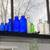 Antique Bottle Collection Cobalt, Green, Clear - One Reads "Poison" 1 thumbnail