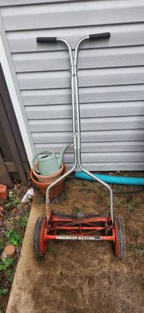 Manual push mower 1