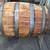Whiskey barrel thick round glass top with swivel stool FREE DELIVERY 15 thumbnail