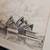 Framed Pencil Sketch of Sydney Opera House by Cedric Emmanuel 2 thumbnail