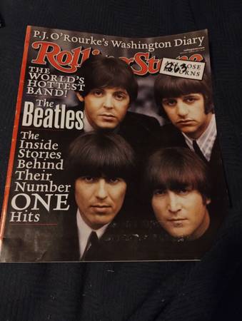 BEATLES 6 ROLLING STONE MAGAZINES + 1 BILLBOARD avail 8-31 1