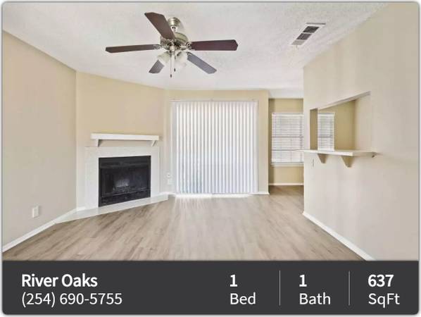 $819 / 1br - 637ft2 - Excelentes planos de 1 habitación y 1 baño. ¡Únete a nosotros! (Killeen - Fort Cavazos)63806837420673120