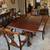 Antique replica dining room table and 8 chair 1 thumbnail