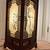 Vintage Large Rosewood Ornate Asian Panel Floor Lamp Lantern 14 thumbnail