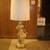 VINTAGE MARBRO HOLLYWOOD SILVER GILT FIGURAL LAMP 1 thumbnail