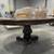 Ceja Extendable Solid Wood Round/Oval Dark Cherry Dining Table 2 thumbnail