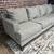 Free Delivery- Gray 2pc L shaped sectional couch 3 thumbnail