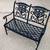 Patio Furniture Hanamint Grand Tuscany Cast Aluminum Bench Outdoor Bench 2 thumbnail