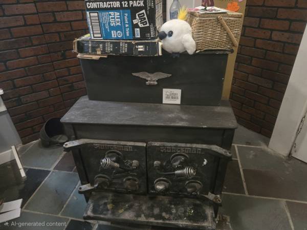 working woodstove 1
