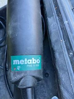 METABO water polisher/grinder- new never used 1