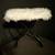 WHITE FURRY CUSTOM PROFESSIONAL PIANO STOOL USED BY MUSIC LEGEND! NEW! 9 thumbnail